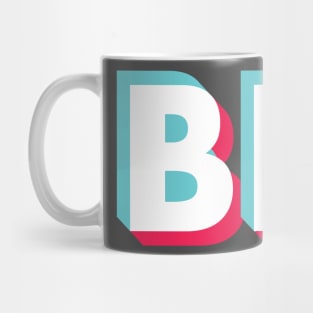 Bet Glitch White Mug